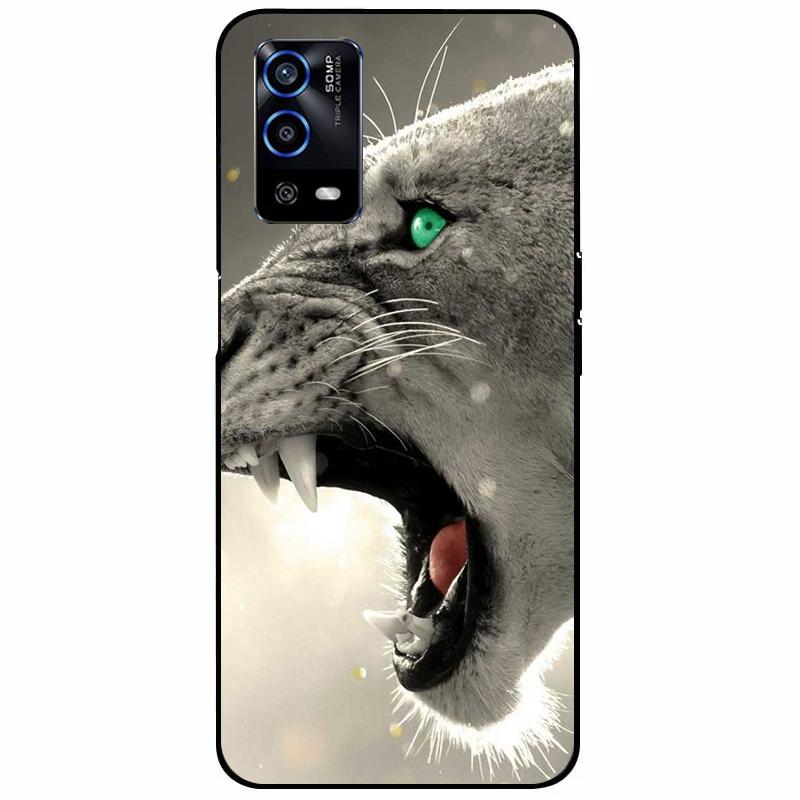 For Oppo A55 4G Case 6.51'' Soft Silicone Protective Marble Phone Cover for Oppo A55 Case TPU Funda For OPPOA55 A 55 CPH2325 Bag