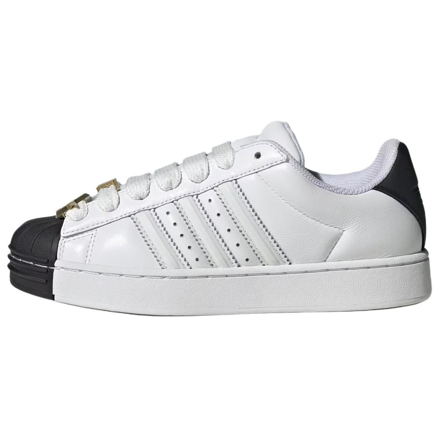 Adidas Originals Superstar 2 Comfortable Versatile Sneakers Women Sneakers White IH6679 36⅔