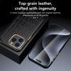 Genuine Cowhide Leather for Magsafe Phone Case for iPhone 15 14 Pro Max 15Pro 14Pro Full Protection Magnetic Back Cover