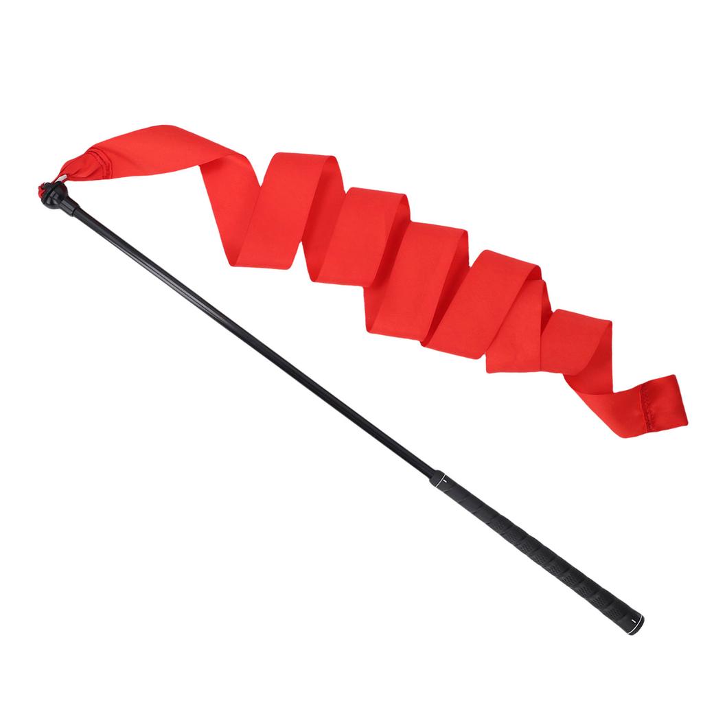 Club Swing Trainer Stick with Ribbon Improve Swing Posture Rhythm Training for Indoor Outdoor 27.6in Long