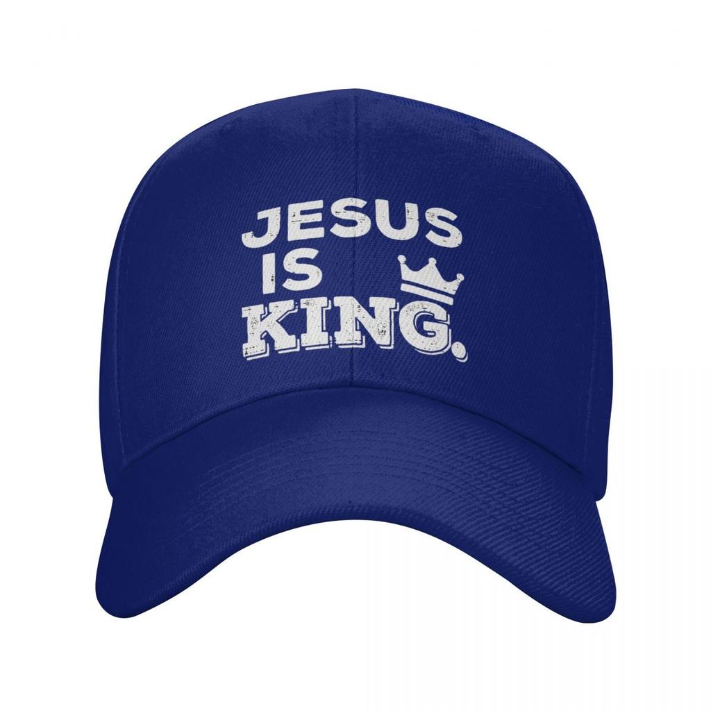 Unisex Baseball Hats Jesus Is King Logo Outdoor Streetwear Hats Summer Sports Baseball Caps Hip Hop Cap Casquette