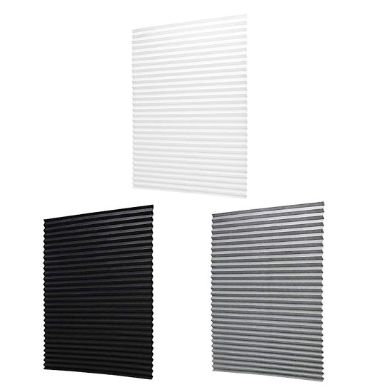 Cordless Window Blinds Cut To Size Stick On Temporary Blinds No Drill Pleated Blinds for Windows Doors Home Nursery Bedroom Kitchen Bathroom