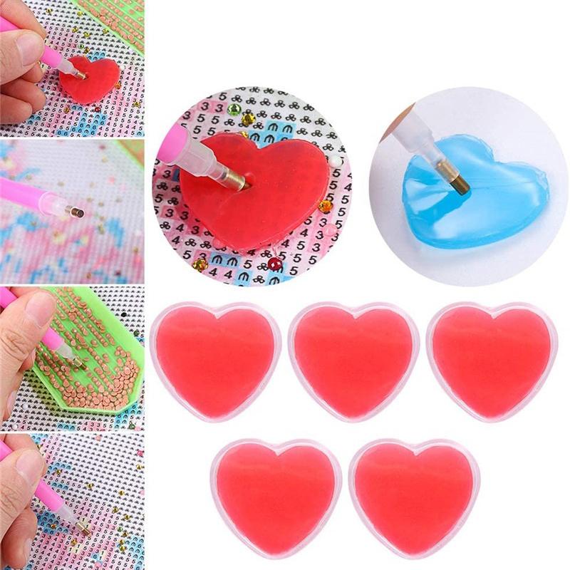 Buy Mini Diamond Painting Glue Clay Storage Box Embroidery Cross Stitch