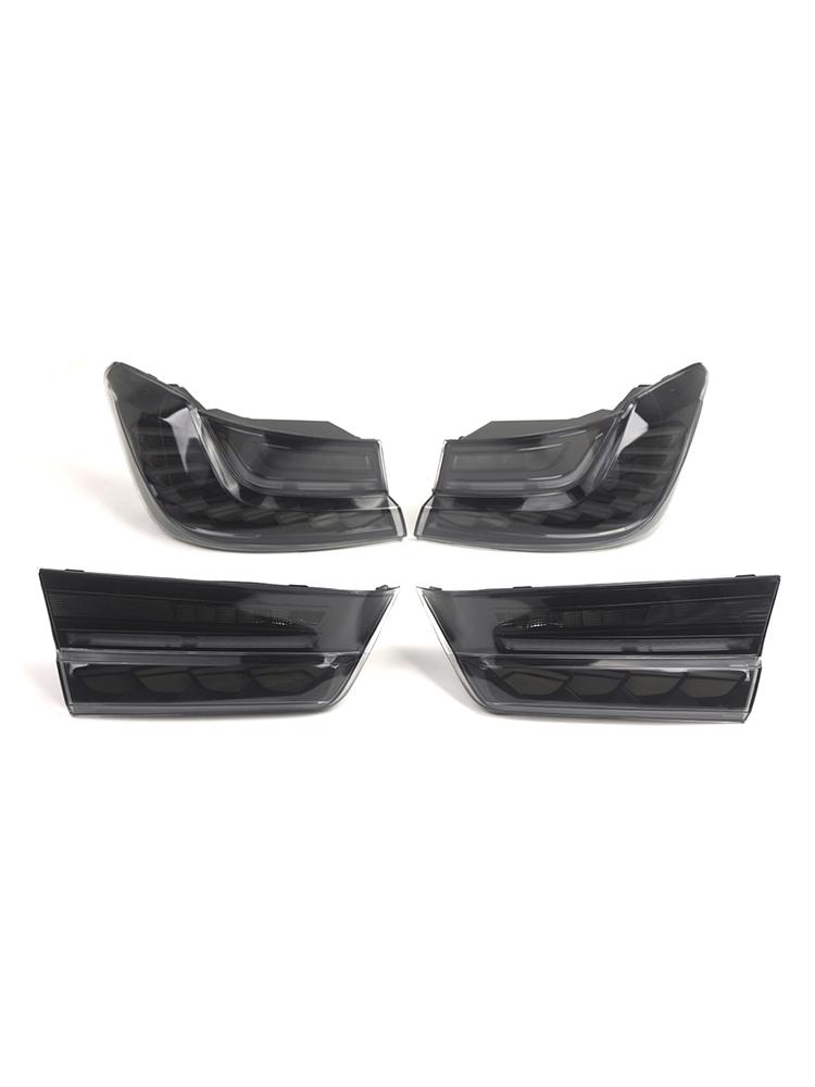 L&R Smoked LED Tail Lights Rear Lamp Assembly For BMW 330 340 G20 G80 M3 3