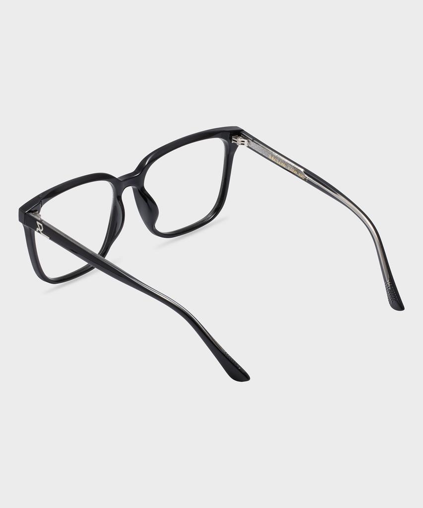 Likkeullou Rc Tr Low No.3 Black Oversize Glasses