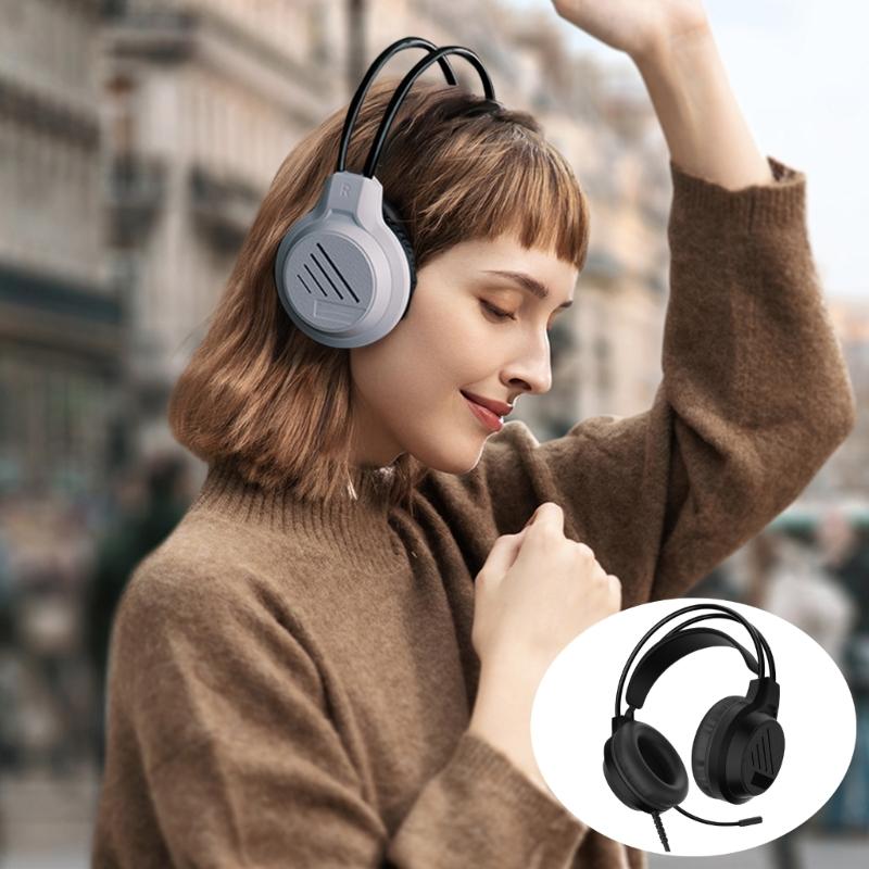 Over Ear Wireless Headphones with Microphones & 80 Hours Battery Life Multifunction Headphones Upgrades for Gaming & Mus