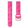 18mm Dual Color Carved Silicone Strap For Huawei Watch GT 6/5/4 41mm/Garmin Venu 3S/2S Replacement Watch Band