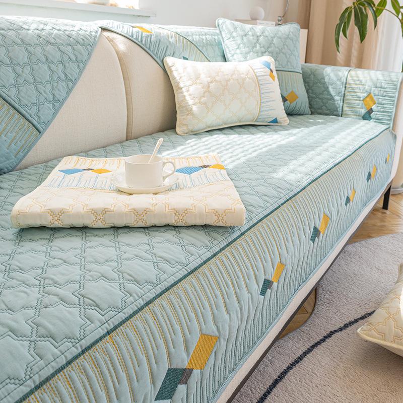 Sofa Cover for All Seasons, Non-slip Sofa Cushion, Living Room All-inclusive Cover, Simple Cover, Cloth Towel Thickening