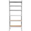 Springos® Étagère en métal pour garage ou cave 110 x 225 x 50 cm, 6 tablettes - max 900kg