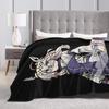 Soft BlanketKids Decorative Oguri Cap Uma Musume Bedding Throws Flannel Bedspread For Couch Chair Aesthetic Sofa Bed Cover