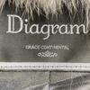 Diagram 04390201 Gray Lamb Fur x Fox Fur Jacket Jacket 36 grayUsed