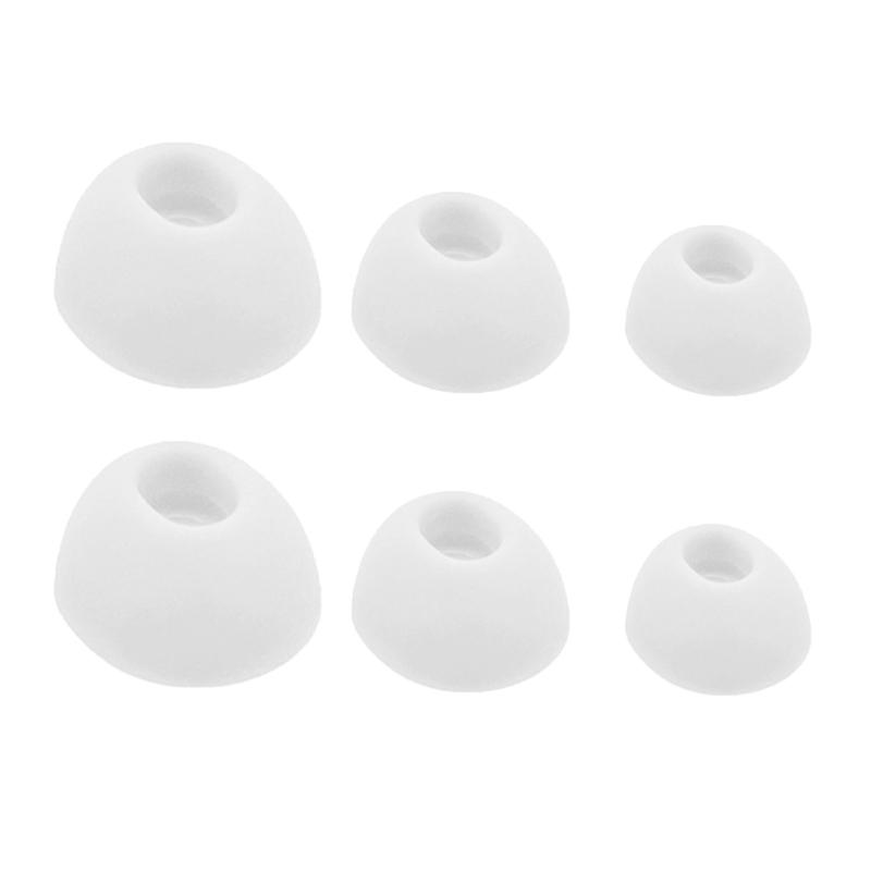 Replacement Earbuds Tips For Earphones Soft Silicone Earbuds Covers Comfort And Secure Fit During Workouts