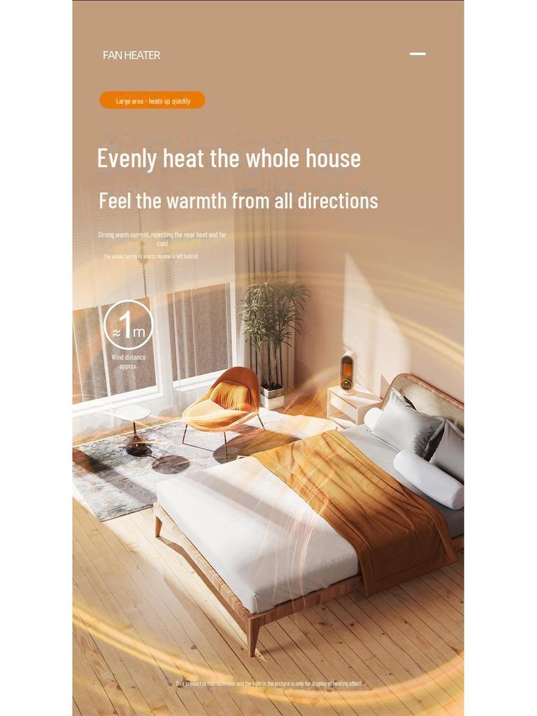 Xinbailu 1200W Smart Ceramic PTC Desktop Heater