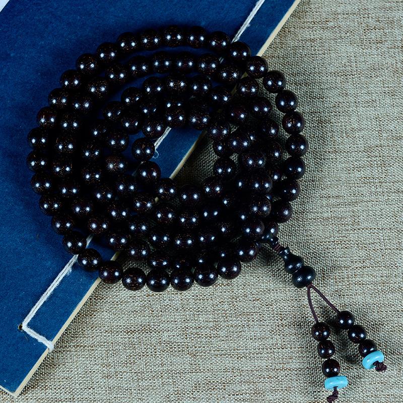 Bransoletka z mikrolistkowego sandałowca czerwonego o wysokiej gęstości, stary materiał Wenus