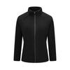 Fleece Women's Fleece Jacket Top Outdoor Jacket Liner Warm Cardigan Stand-Up Sweater