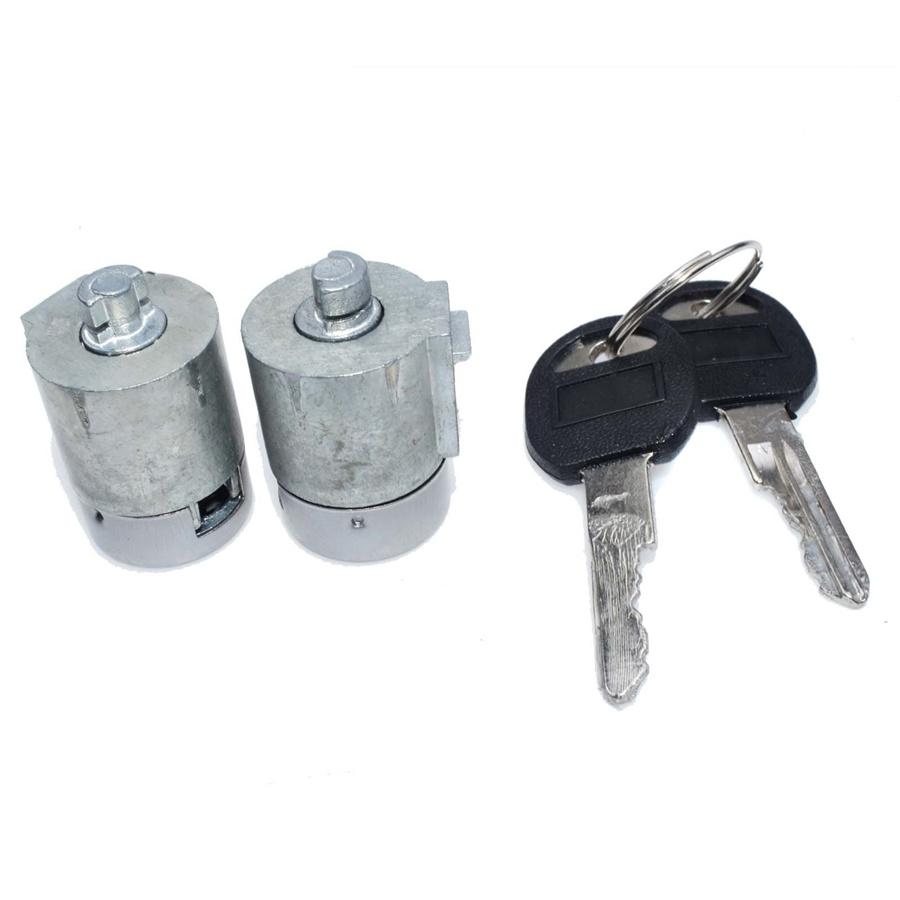Door Lock Cylinder Kit with Keys for Gmc Chevy C1500 K1500 Tahoe Yukon