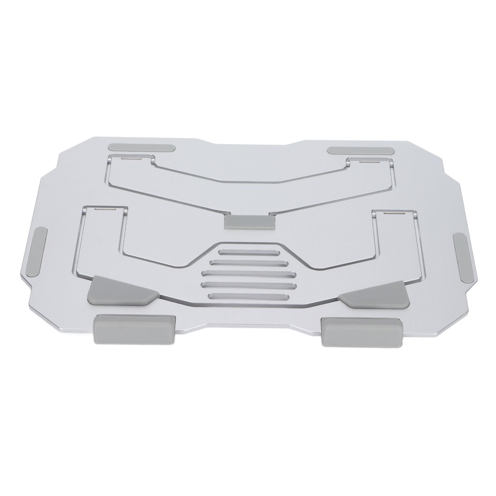 

Подставка для компьютера Широкая совместимость Эргономичный дизайн Прочный Портативный Настольный держательСерый серебряный