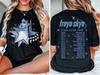 Freya Skye Stars Align Tour 2026 Graphic T-shirt, Unisex Loose Streetwear Pure Cotton Short Sleeve Top Women And Men T-shirt