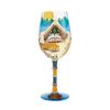 enesco Lolita Wine Glass Glamping 6010893