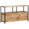 Sideboard 110x35x65 Cm Solid Mango Wood