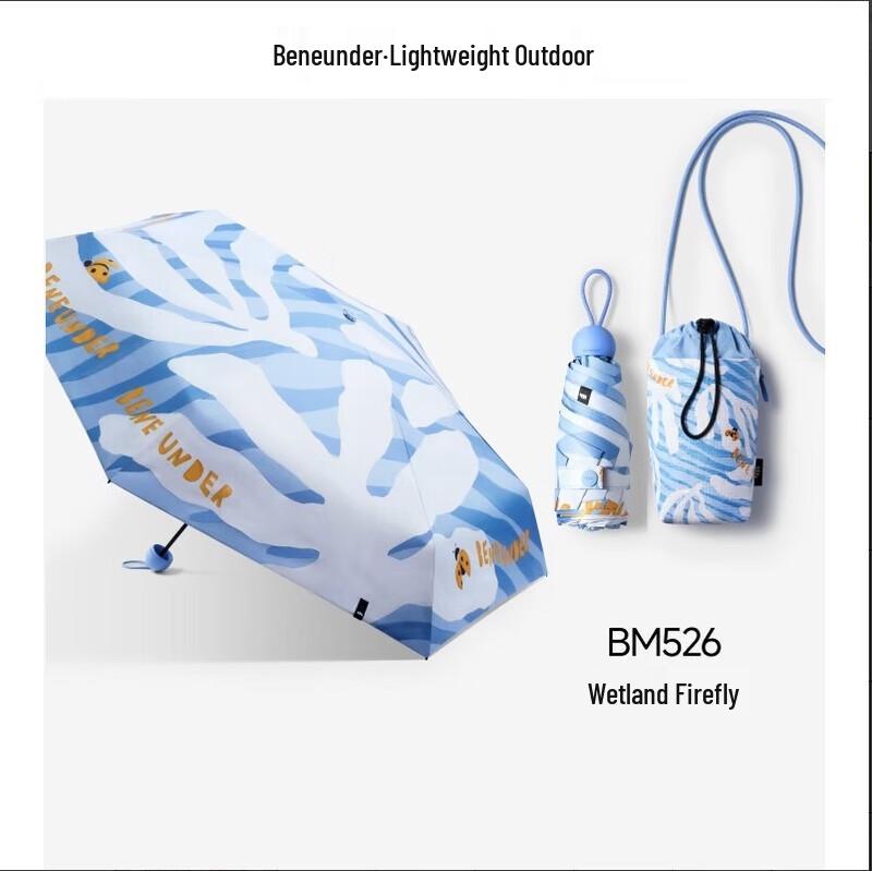 Beneunder Wild Fruit Series Anti-UV Five-Fold Sun & Rain Umbrella