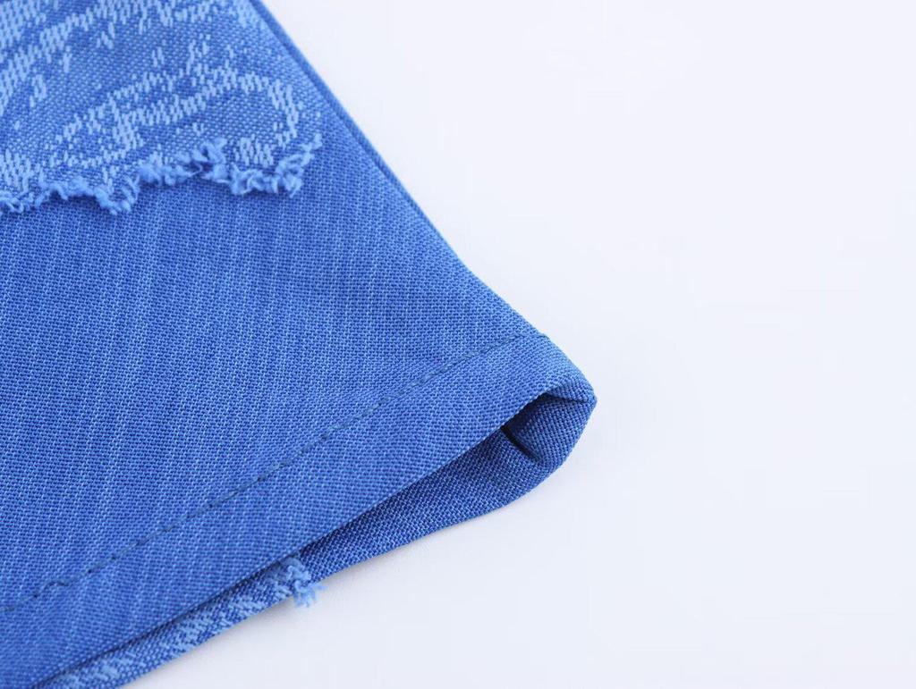 2025 Spring Women's European & American Style V-Neck Waist-Hugging Dress