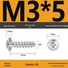 PWB B-Type Flat Tail Cross Strap Gasket with Self-Tapping Screws (2.0/2.5/3.0)