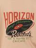 Edwin Used Look Grayish Size S Women's T-Shirt, Beige, (MT5064-1263)