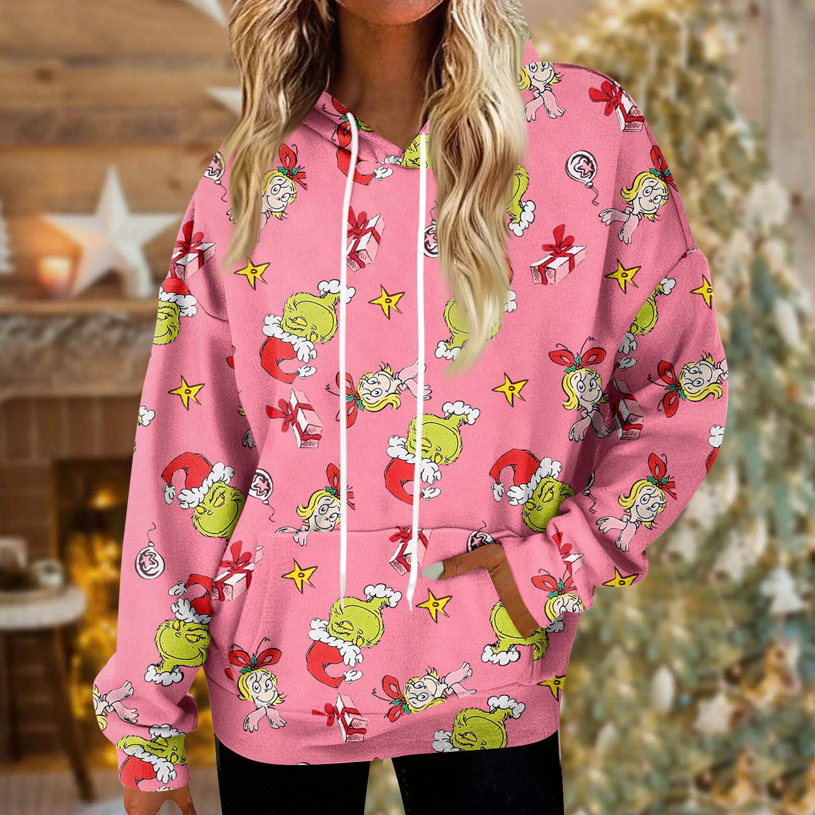 

Толстовки для женщин оверсайз зимние плюшевые милые свитшоты пуловер модная осенне-зимняя одежда M