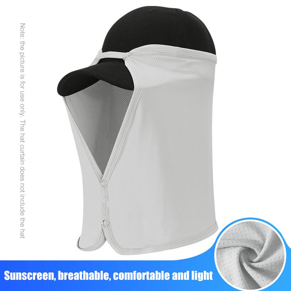 1-5PCS Hat Shield Cover Summer Sun Protection Hat Visor Quick-Drying Breathable Face Neck Sunshade Mask