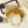 Christmas Star Color Strip Headband New Year's Eve Digital Creative Party Decoration 2026  Head Buckle Christmas Headbands