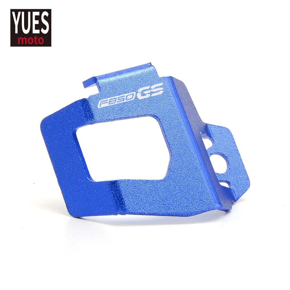Motorcycle Accessories CNC Rear Brake Fluid Cover Reservoir Guard Protective For BMW F850GS 2018  With LOGO F 850 GS