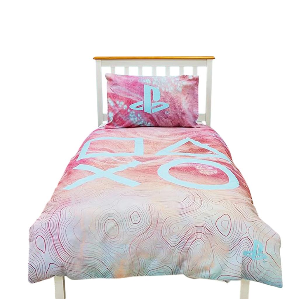 Playstation Marble Effect Reversible Duvet Set