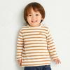 Miki House Hot Biscuits Long Sleeve Boys and T-Shirt, Girls, Baby, Children's Clothing, Beige, 110cm, 70-5212-146
