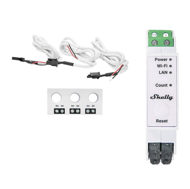 3-phase electricity energy consumption meter Shelly