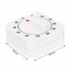 60 Minutes Kitchen Timer Countdown Alarm Reminder  Cooking Tools Mechanical Timer White Square