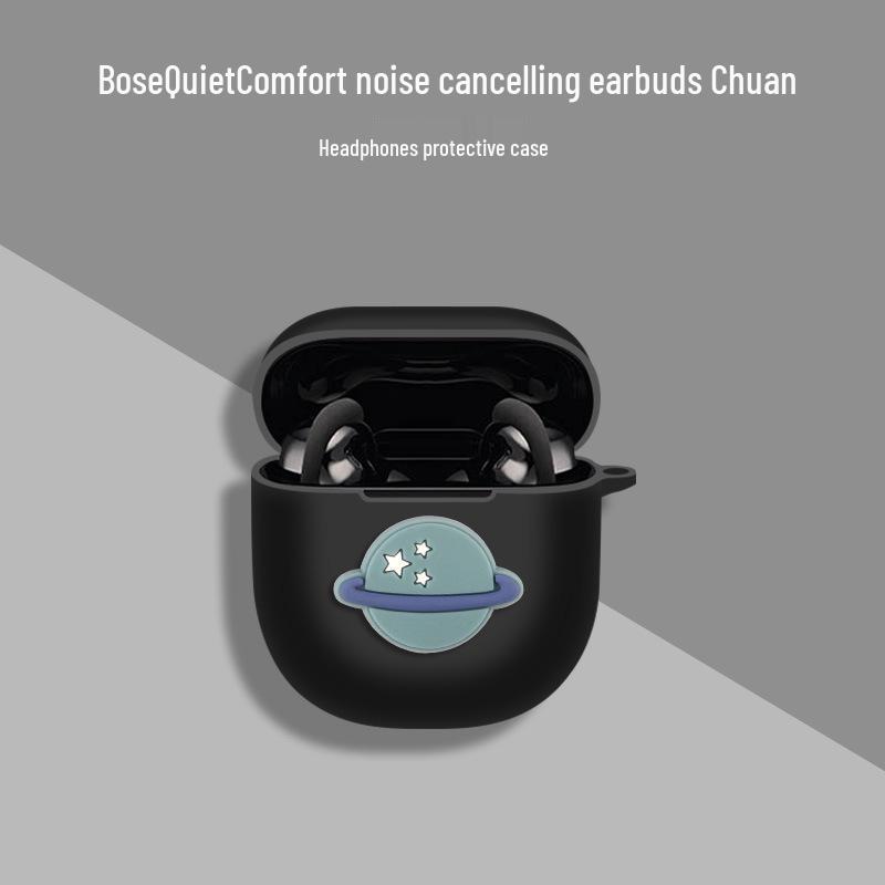 Bose QC II Noise Cancelling Earphone Protective Case - Big Shark Edition Bose QC Noise Cancelling 2nd Gen