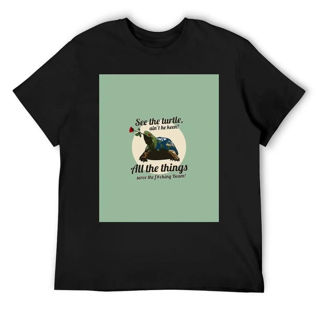 Keen Turtle T-Shirt customs graphics Louboutins vintage mens shirts graphic tee