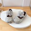 Korean Style Princess Shoes For Girls Trend Fashion Luxury Girl's Footwear Rhinestone Sequins Spring Kid's Dance Footwear
