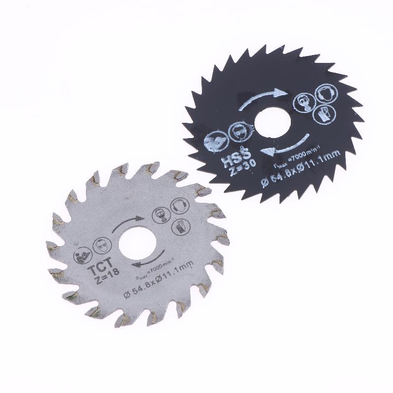 85mm TCT Carbide Saw Blade 24T 30T 36T Circular Saw Blade Bore 10mm 15mm Wood Cutting Disc For Multi-function Power Tool