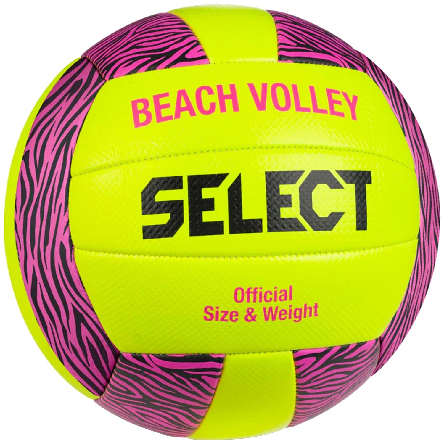 Pallone Select Beach Volley v23, Pallone volley giallo unisex