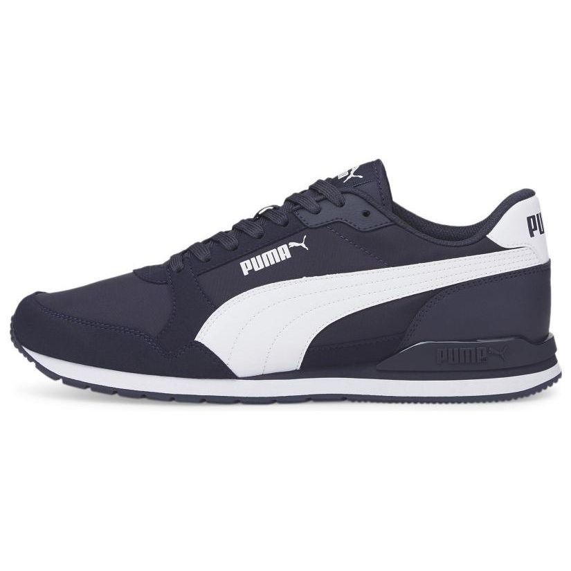 Puma ST Runner v3 Унисекс Темно-синий Белый 384857-02 EU 35.5