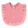 Sweet Ruffle Newborn Gauze Lace Baby Bib - Absorbent Drool Protection