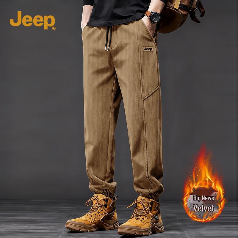 

JEEP Men s Winter Warm Retro Casual Jogger Pants 2XL