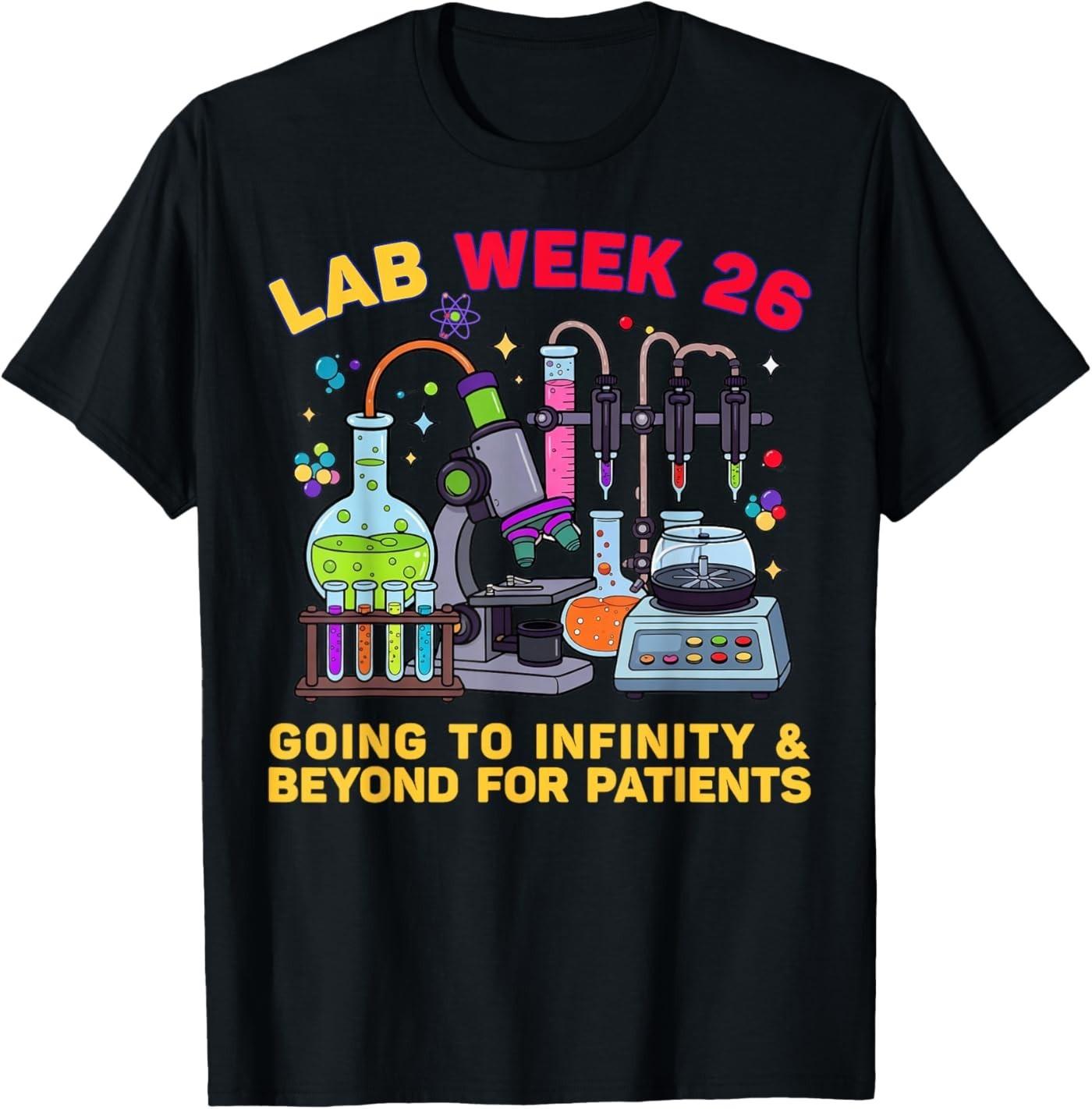 Lab Story Lab Week 2026 Medical Laboratory Technician Team T-Shirt S