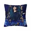 Singer Aitana Cuarto Azul Tour Pillow Covers Polyester Car Cushion Cover Creative Decorative Pillow Cover 45*45