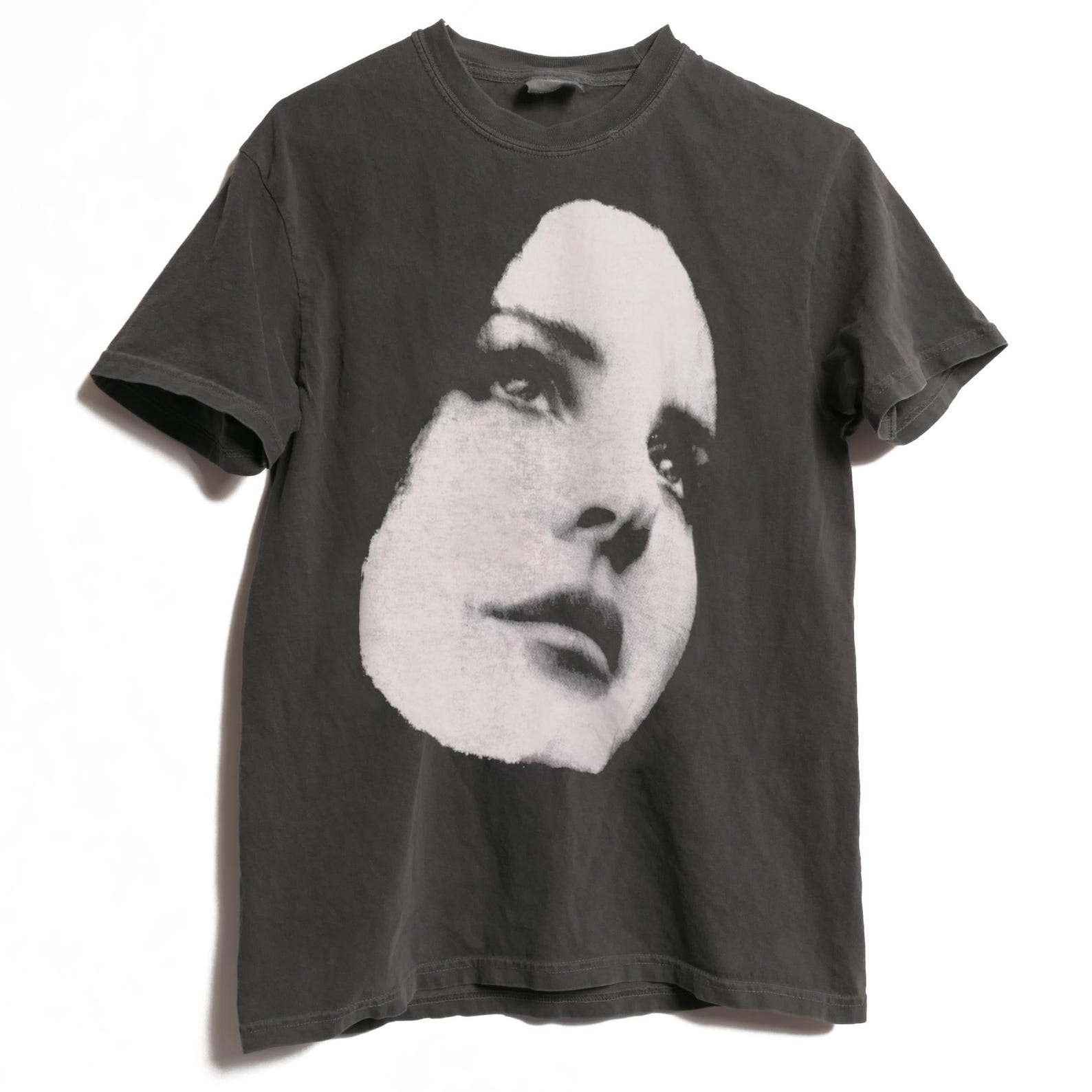 Lana Del Rey Ultraviolence Faded Boxy Tee Shirt American Singer Romance glamour melancholia Americana Hollywood Heavyweight T-Shirt - Med L