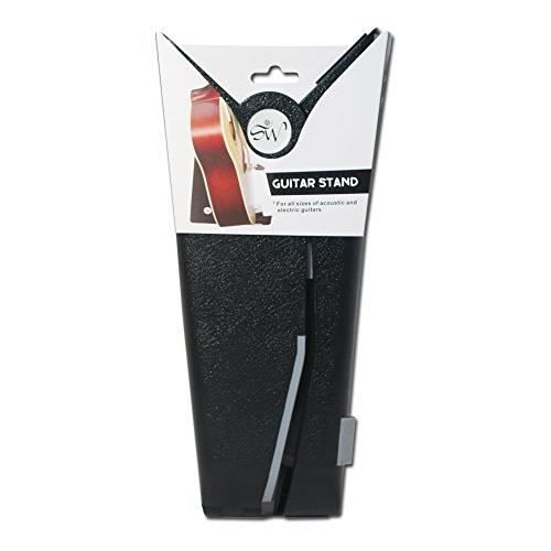 Support Universel Pliable - Martin Smith - AGS-02 - Noir - Pour Guitare Électrique - Adulte