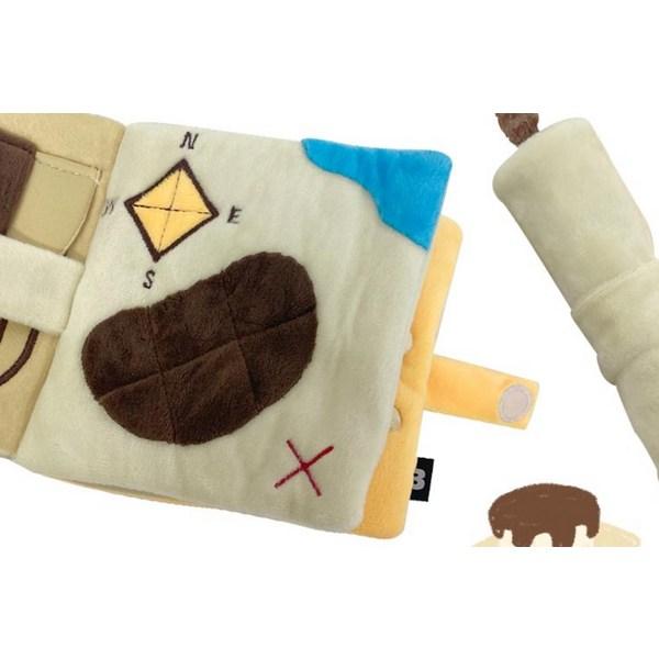 Byte Me Štěně Skautský Playbook Hračka pro práci nosem, Zelená, 1 kus