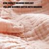 Breathable Cotton Baby Blanket Newborns Bath Towel with Delicate Floral Pattern Stylish Nursery Essential 90x100cm